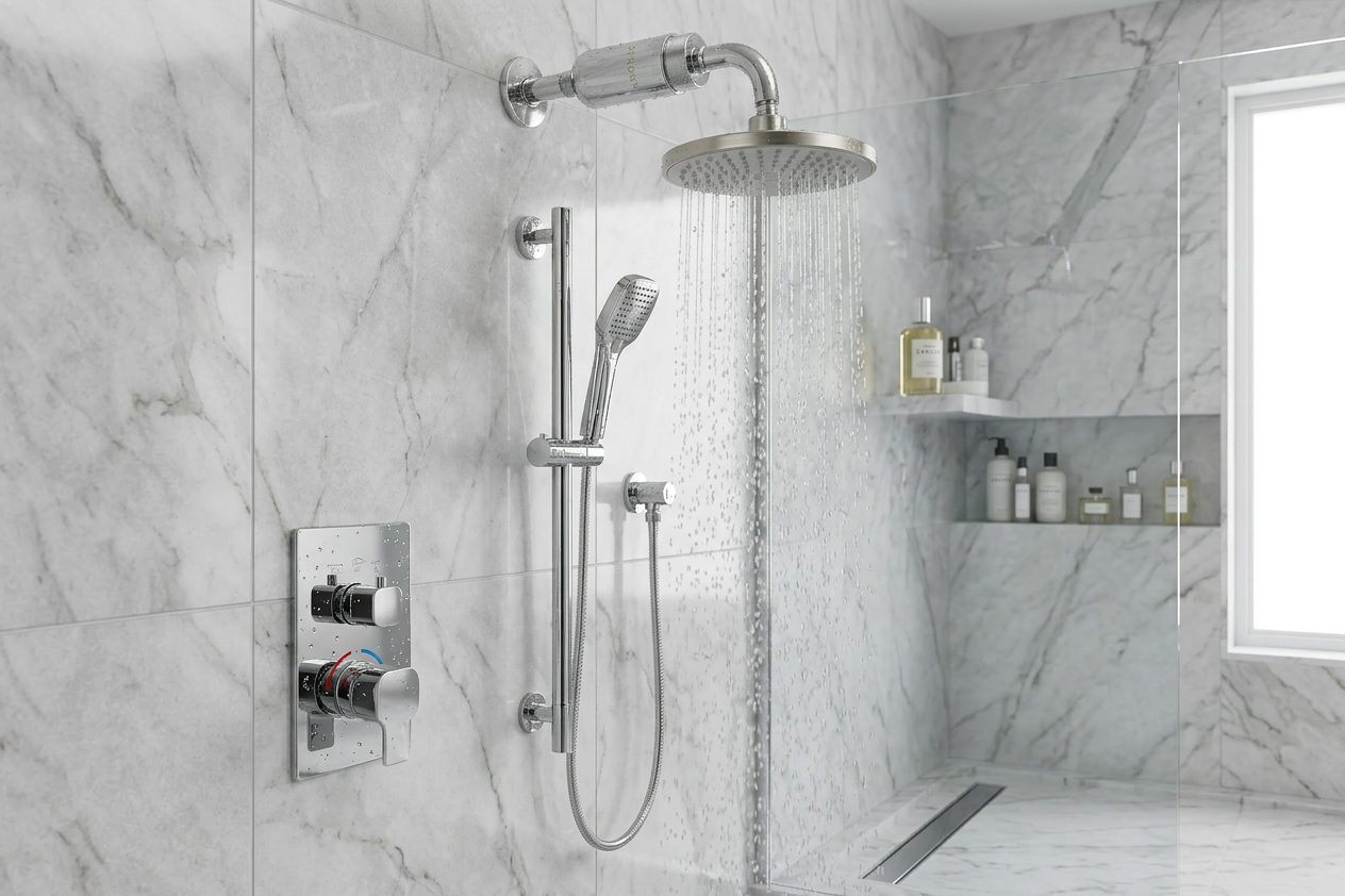 SYNONX brand — luxury bathroom design and crafted materials