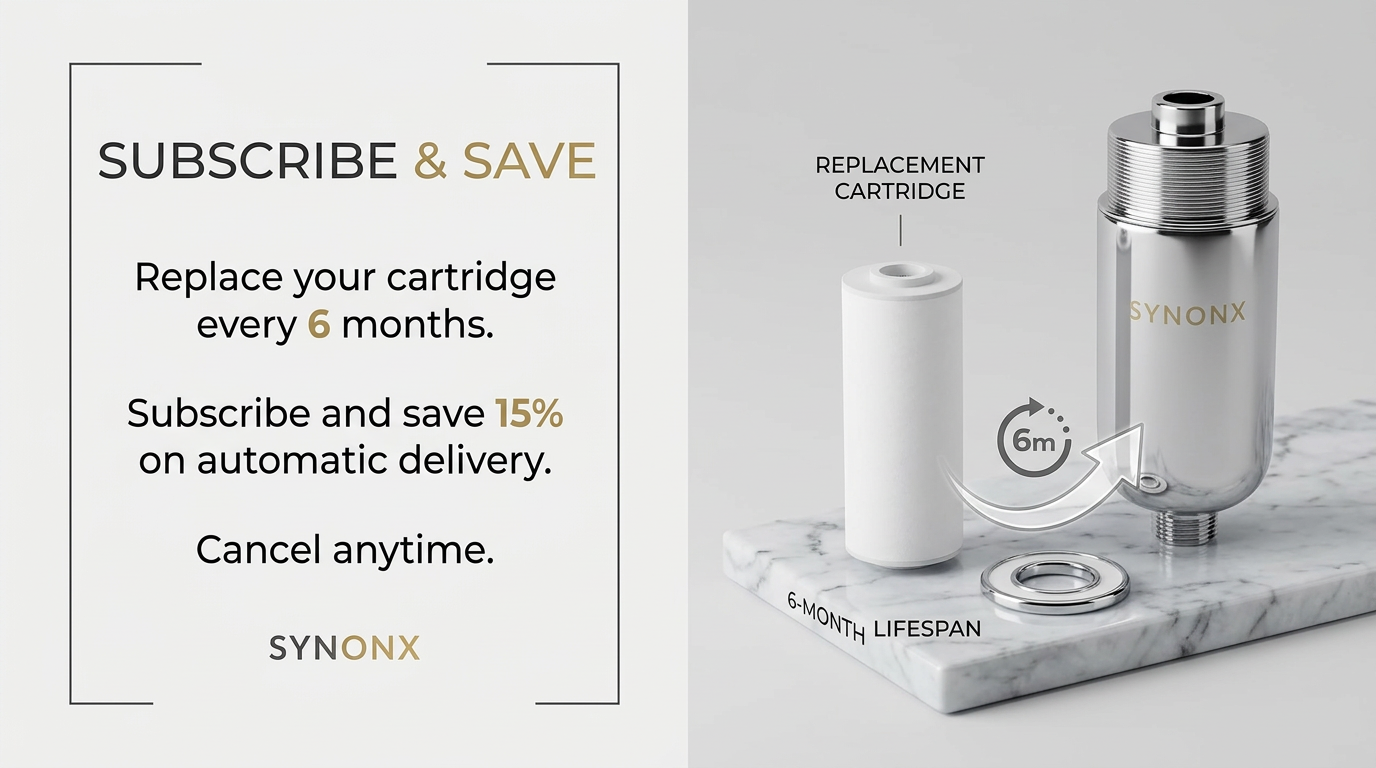 Subscribe and save on SYNONX replacement cartridges